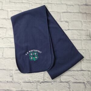 4-H Winterfest Navy Fleece Scarf